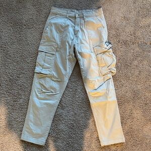 Zara Men's Light Tan Cargo Pants